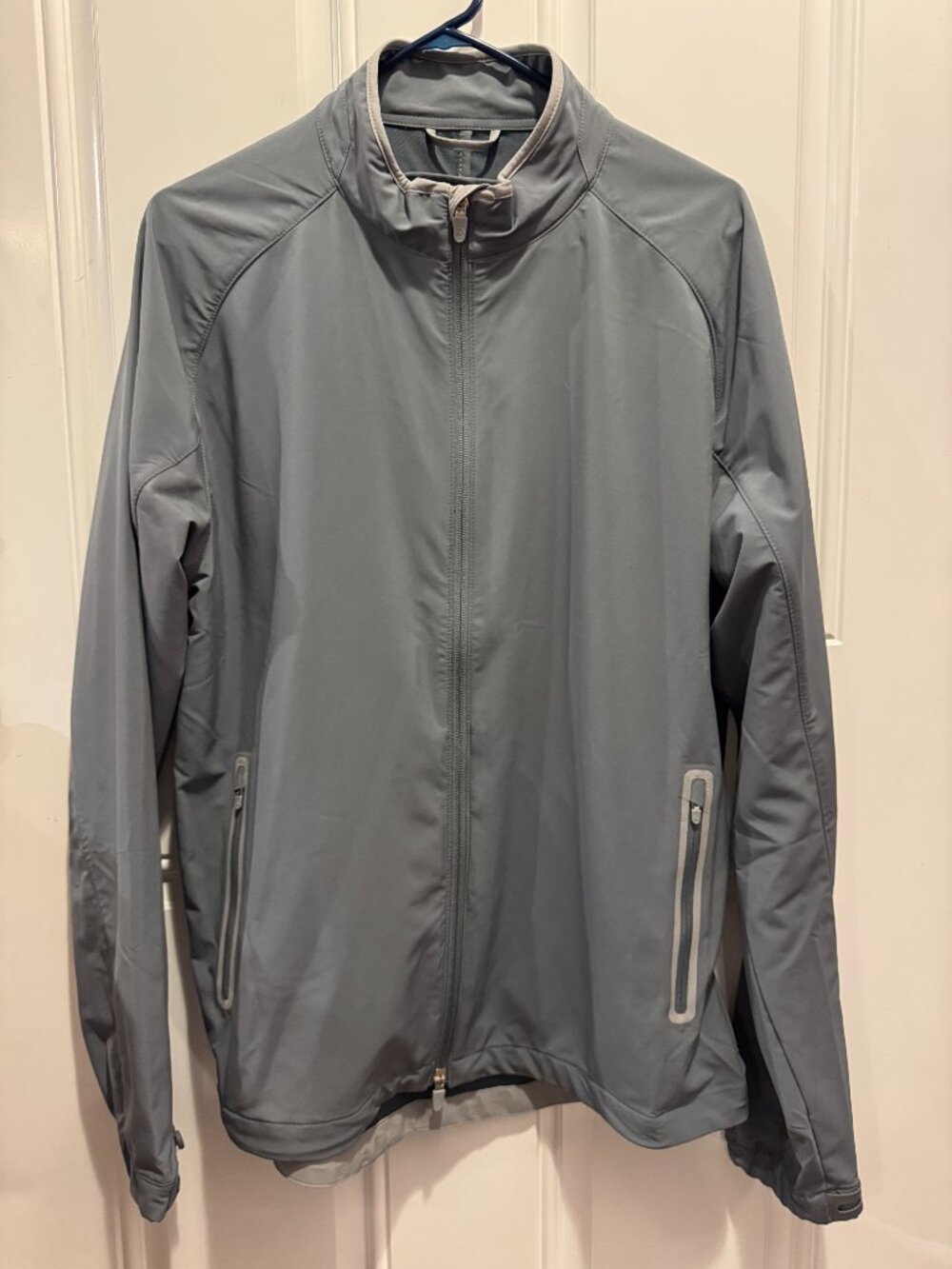 Peter Millar Crown Sport Contour Full Zip Windbreaker Jacket Size M